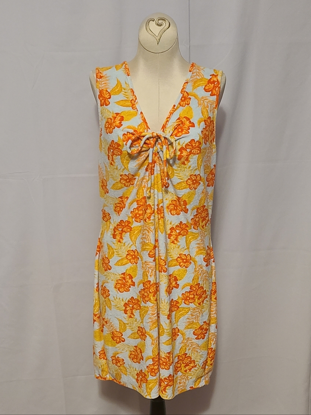 SO Hawaiian Floral Bathing Suit Cover Up